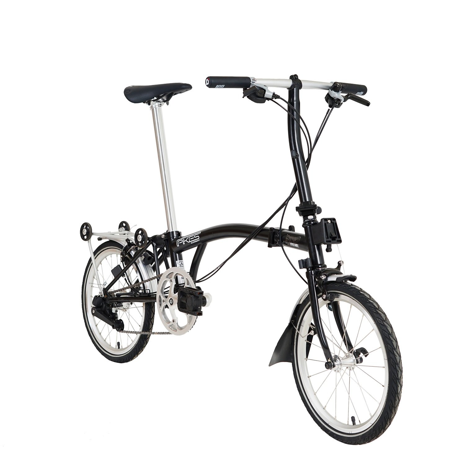 Sepeda Lipat Element Pikes Gen 2 Spinel Sand Black Edition 16 Inch 6 Sp
