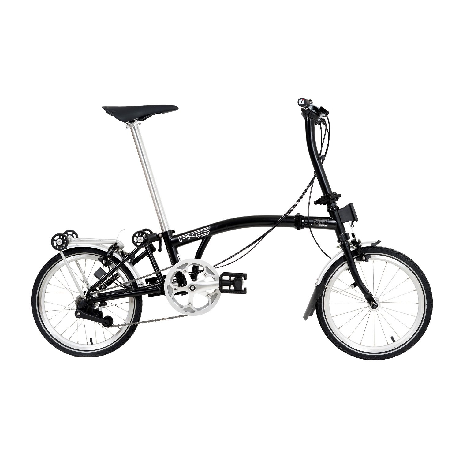 Sepeda Lipat Element Pikes Gen 2 Spinel Sand Black Edition 16 Inch 6 Sp