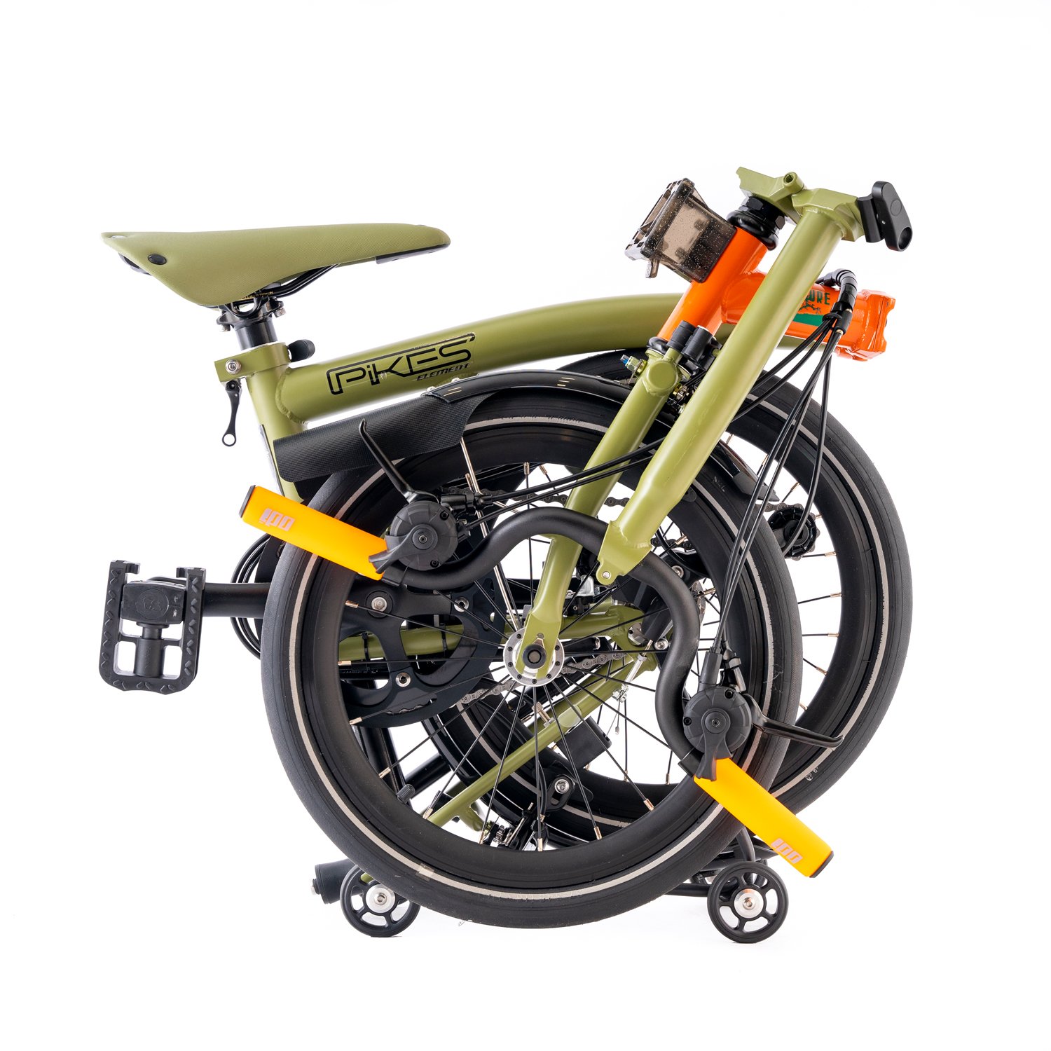 Sepeda Lipat Element Pikes Gen 2 Nature Edition 16 Inch 9 Sp